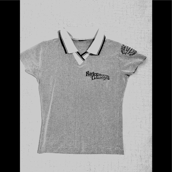 Harley Davidson Polo shirt. - Picture 2 of 4